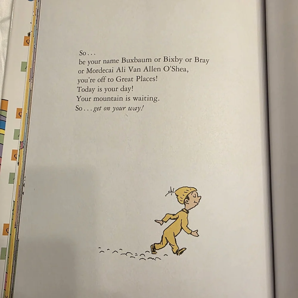 Oh the Places You'll Go by Dr Seuss Book NEW